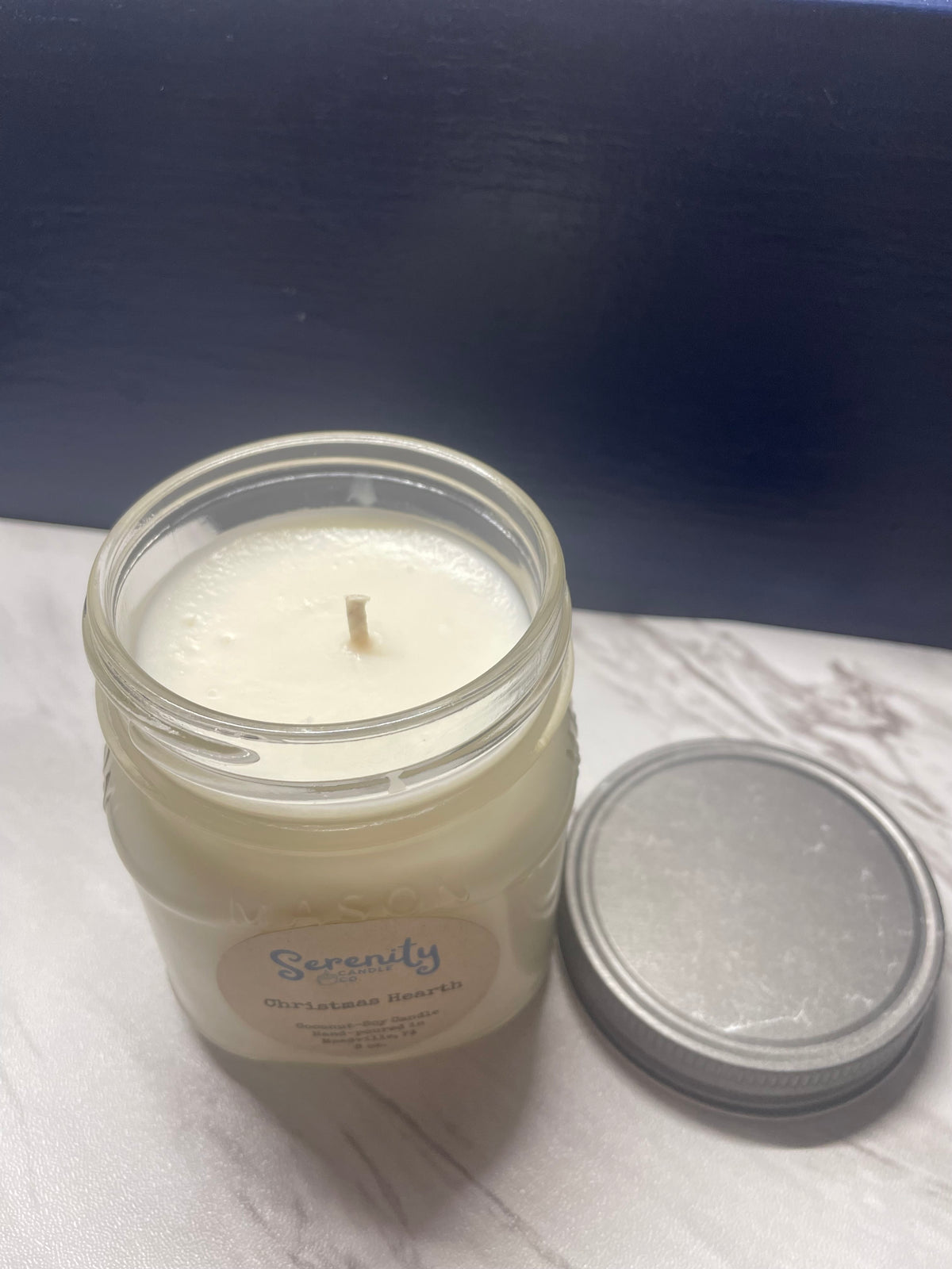 8 oz. Christmas Hearth Candle