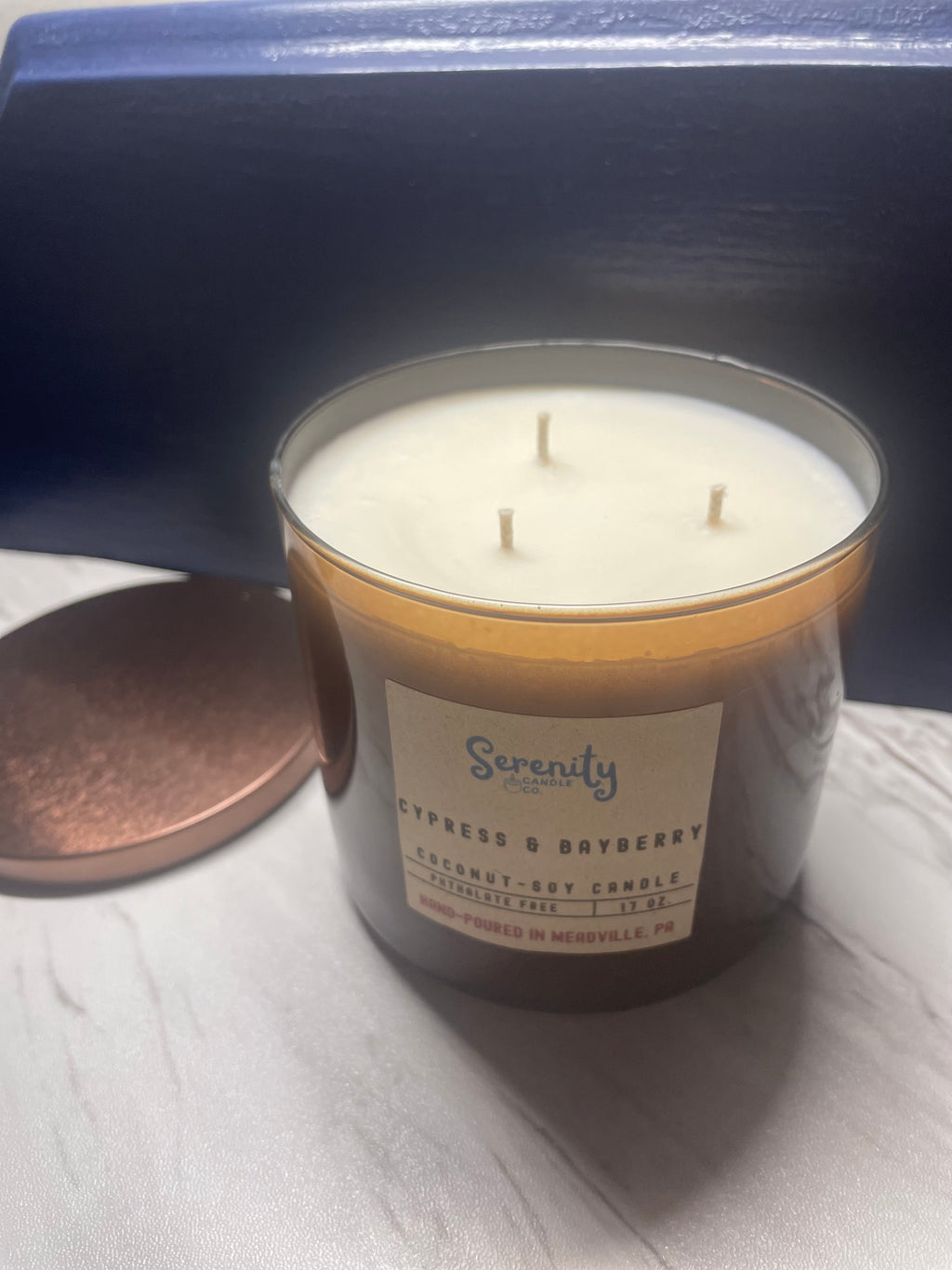 17 oz. Cypress & Bayberry Candle