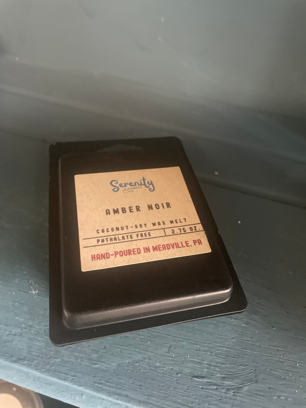 2.75 oz. Amber Noir Wax Melt